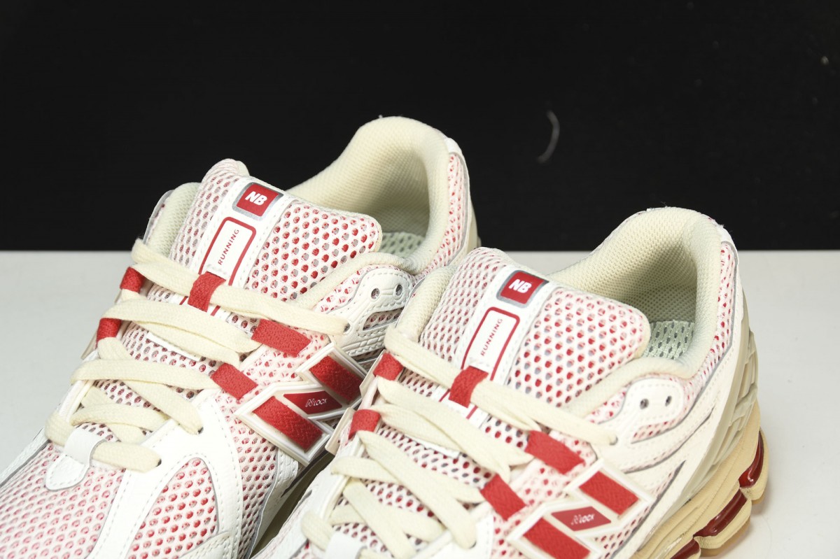 New balance red white deals