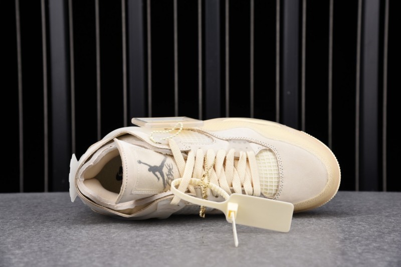 Off white jordan hoodie sail best sale
