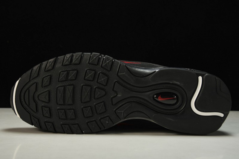 Air max 97 black/university red/print ap sale